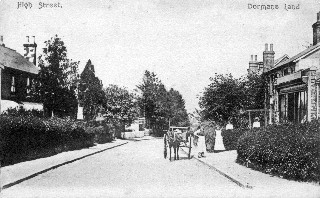 Old Postcard of Dormansland High Street